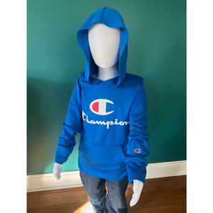 Champion Long Sleeve Athletic Hoodie, Size 7/8